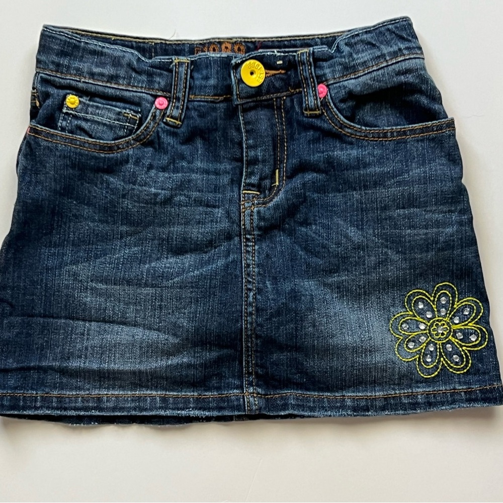 EST 1989 PLACE Girls Denim Jean Skirt Size 6X/7